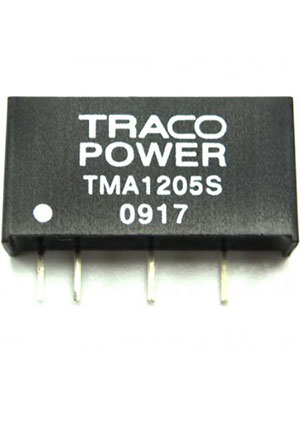 TMA 2412D, DC/DC ��������������� �� �������� �����, ������ SIP6