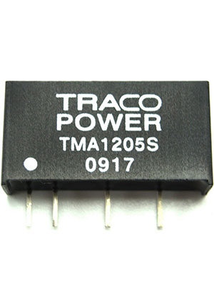 TMA 1212D, ��������������� DC/DC �� �������� ����� ���� 12� ����������� ����� 12�/-12� 0.04A/-0.04A