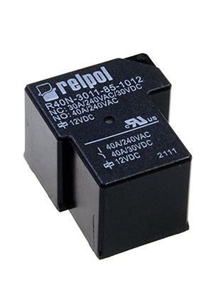 R40N-3011-85-1012, ���� 12VDC 1 Form C 240VAC/40�