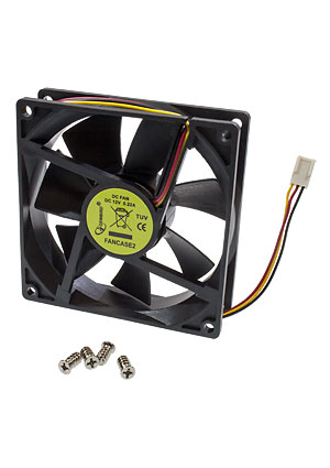 FANCASE2, ����������,  90x90x25, ������, 3 pin, ������ 30 ��