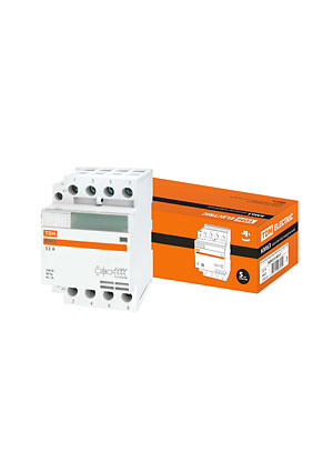 TDM electric SQ0213-0013, КМ63/4-32, контактор модульный 4НО 4 положения 32А контакторы модульные