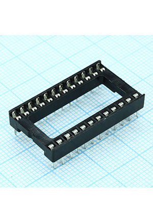 DS1009-24AT1WX-0A2, Панели установочные для микросхем, корпус DIP24