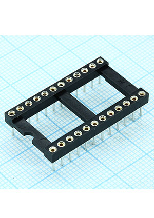 CONNFLY DS1001-01-24BT1WSF6S-JKB, SCLM-24 панельки для компонентов
