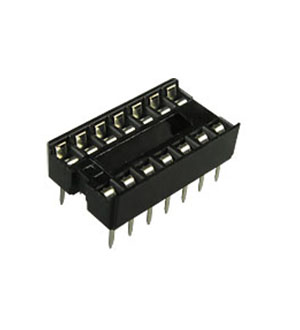 DS1009-14AT1NX-0A2, Панели установочные для микросхем, корпус DIP14
