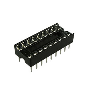 DS1009-18AT1NX-0A2, Панели установочные для микросхем, корпус DIP18
