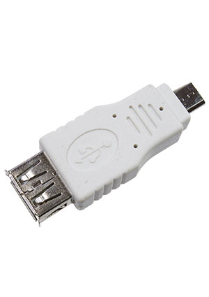 Китай 18-1173, переходник гнездо usb-a - штекер micro usb компьютерные переходники