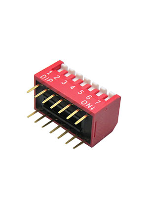 DIPTRONICS DP-07-V (NDP-07V), SWD-07R DIP-переключатели