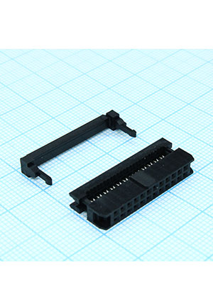 DS1017-24MA2B, IDC ������, ������� �� ������� ����� 24pin(2x12), ��� 2.00��