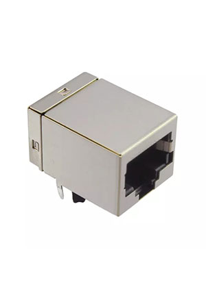 TE Connectivity 6116526-1, гн RJ45 разъемы телефонные и сетевые