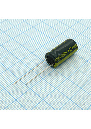 WL-25-820 / 10*20 comp, Radial, 25V 820uF /10*20/105 C