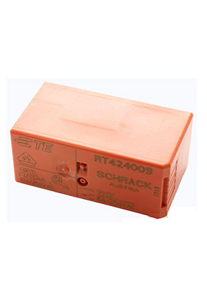 TE Connectivity RT424009, 6-1393243-2, реле 2 FormC 9В  8А/250В, Реле 2 переключ. 9VDC, 8A/250VAC DPDT реле электромагнитные