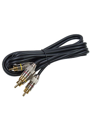 3-0316-1.5, ���� A/V 2-2 RCA �etal-gold, d=6 ��, 1.5 �, �������