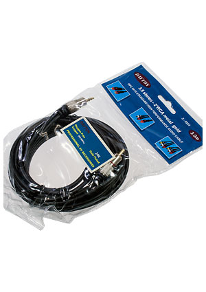 3-0293-3.0, ���� A/V �� 3.5 st-2 RCA �etal-gold, d=4*8 ��, 3.0 �