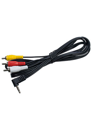 3-0123-1.5,  A/V  3.5st 4-3RCA, plastic-nickel, d=3.2 , 1.5