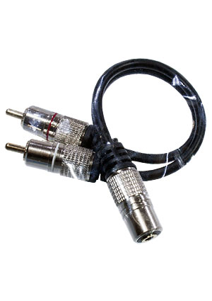 3-0320, ����������  2 ������ RCA-������ 3.5 stereo , 0.2 � ������"������������"