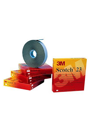 3M Scotch 23 19х4, самослипающаяся изолента 19мм х4м клейкая лента, изолента