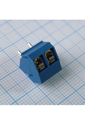 Degson DG301S-5.0-02P-12-00A(H), синий клеммники винтовые