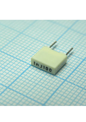 R82EC1100AA50J, MKT 100Vdc 63Vac 0.001uF +5% p:5mm