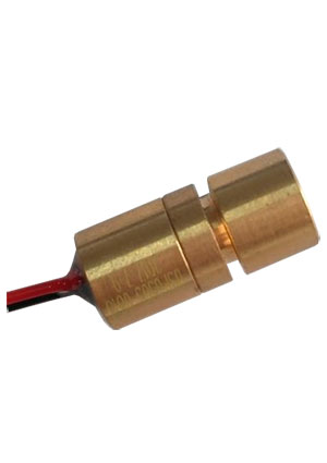 DESHENG DSP6505-0818, Лазерный модуль d8x18mm (size with driver) 5mW, 650 nm, dot , 3-5V, brass лазерные диоды и модули