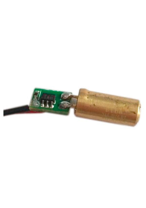DESHENG DSP6505-0415, Лазерный модуль d4x15mm 5mW, 650 nm, dot , 3-5V, brass лазерные диоды и модули