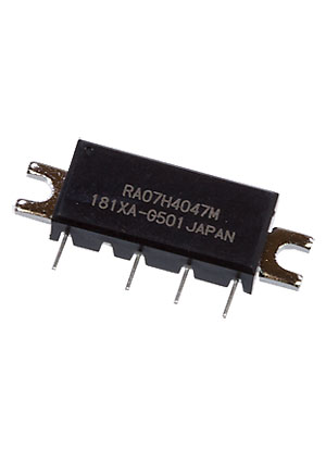 Mitsubishi RA07H4047M-501, 400-470MHz 7W 12.5V, = RA07H4047M-101 твердотельные ВЧ модули