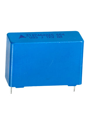 B32654A0334J, 1000Vdc 250Vac 0.33uF 5% MKP e:27.5mm