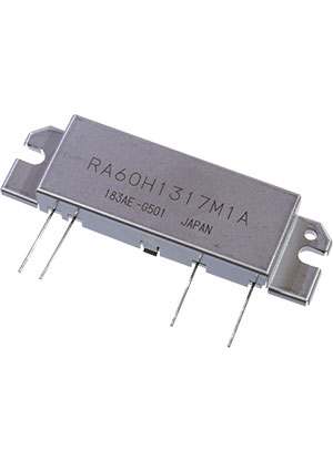 Mitsubishi RA60H1317M1A-501, вч тразистор, замена RA60H1317M1A-101 твердотельные ВЧ модули
