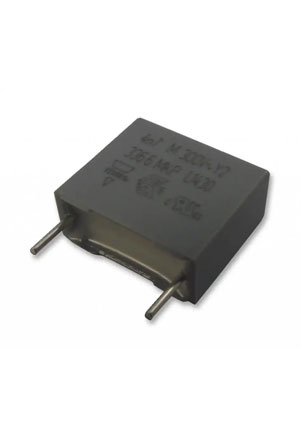 VISHAY BFC233660472, фильтр Y2 0.0047uF 20% 300Vac p:10mm конденсаторы помехоподавляющие