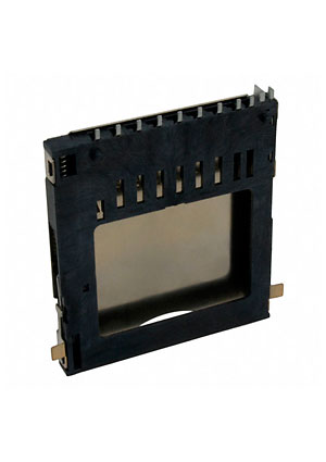 3M SD-RSMT-2-MQ, разъем SD карты угловой SMT шаг 2.5мм держатели SIM карт и карт памяти