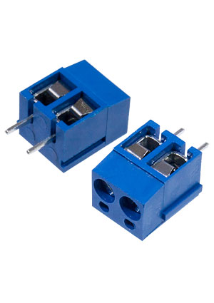DEGSON DG305-5.0-02P-12-00AH, клеммник 2 контакта синий 5мм клеммники винтовые