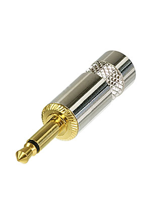 Rean NYS 226G, Штекер аудио 3,5мм моно на кабель Аудио разъемы Jack