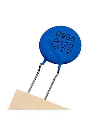 TDK EPCOS B59950C120A70, B59950C0120A070 PTC термистор 5.5A 63В 3.7Ом PTC термисторы, позисторы