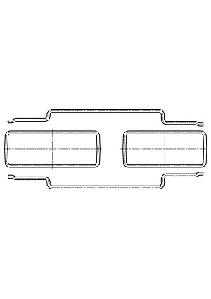 BOPLA 34165551, ART 655 Комплект уплотнений (1шт=5) корпуса Arteb