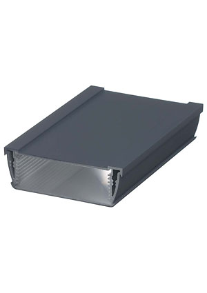 BOPLA 94122200, ASP 1030-0200 Профиль корпуса Alusyle RAL 7024, графитовый серый корпуса Alustyle
