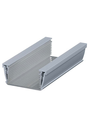 BOPLA 94321100, ASPU 1030-0100 Профиль корпуса Alusyle, RAL 9006, серебристый корпуса Alustyle