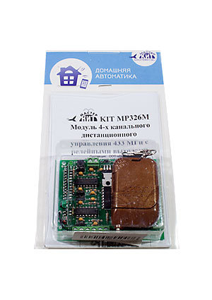 MP326M, �������� 4-� ���������� ������-���� ������.433 ��� � 4-�� ���� �� 2 ��� (10�).
