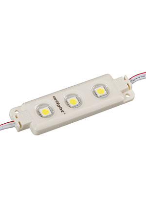 ARL Модуль герметичный ARL-LM5050-3L-12V White, Модуль герметичный ARL-LM5050-3L-12V White светодиодные модули