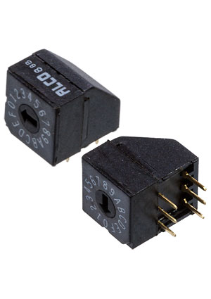 TE Connectivity 1825008-4, DIP переключатель DRD16RAE04 DIP-переключатели