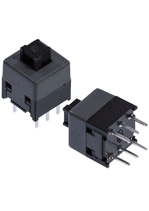 Gangyuan PB21E09-071, кнопка без фиксации 8.5x8.5мм серая 30В 0.3А (=MPS-850N-G) кнопки миниатюрные
