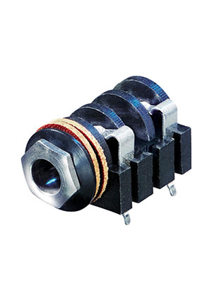 Rean NYS 2152, Аудио гнездо 6.35мм моно на панель Аудио разъемы Jack