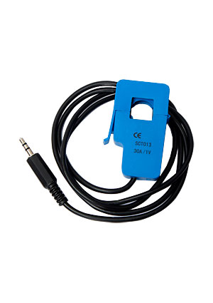 YHDC SCT-013-30, разъемный датчик тока +/-30А, окно 13х13мм, кабель со штекером 3,5мм датчики тока