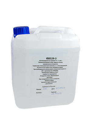 Изагри ФВ529-3 5L, флюс на водной основе низкоактивный ORL0 No-Clean 5л флюс и паста