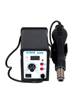 ELEMENT ELEMENT 858D, станция термовоздушная (фен паяльный), цифровая индикация паяльные станции