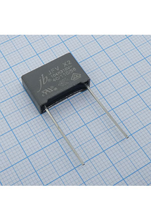 JB Capacitors JFV0A9104K150000B, фильтр X2 0.10uF 10% 310Vac p:15mm конденсаторы помехоподавляющие