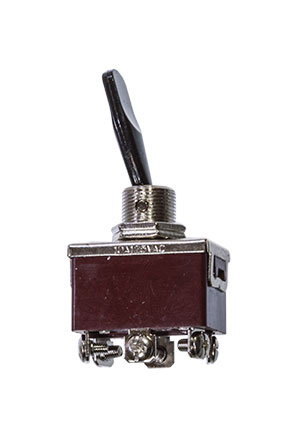 Daier KN3C-203E, тумблер ON-OFF-ON, 6 винтовых контактов 10А 250В тумблеры