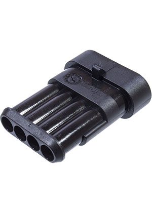 282106-1, Корпус разъема Superseal 1.5, вилка, 4PIN