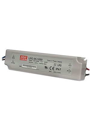 LPC-35-1050, AC/DC LED, 9-30,1.05,35,IP67     