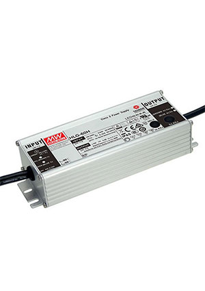 HLG-60H-24, AC/DC LED, 24,2.5,60,IP67     