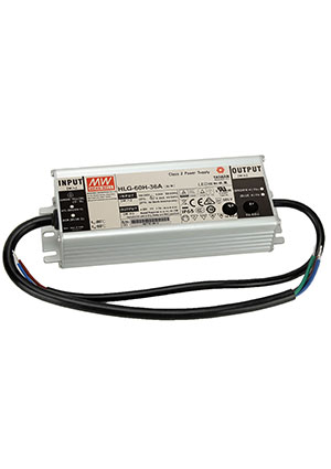 HLG-60H-C700B, AC/DC LED, 70, IP67, 50 100/700,     