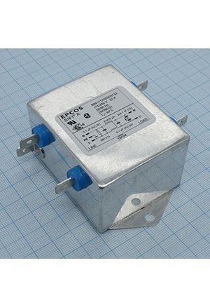 TDK EPCOS B84111A0000A120, 2x20A 250V сетевые фильтры подавления ЭМП